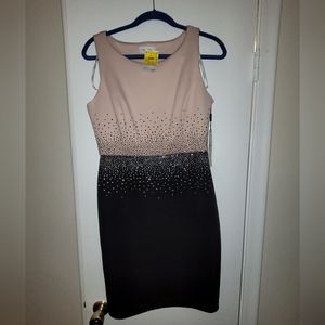 Calvin Klein bodycon rhinestone dress